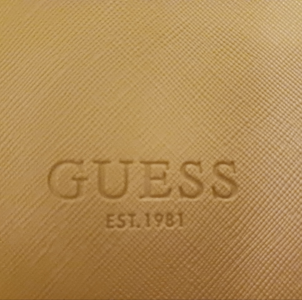 GUESS Brand PINK zippered case